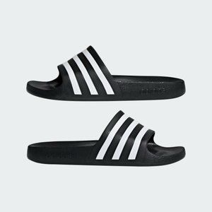 Adidas ADILETTE AQUA Slide Slipper Training Black 10 Sandals mens